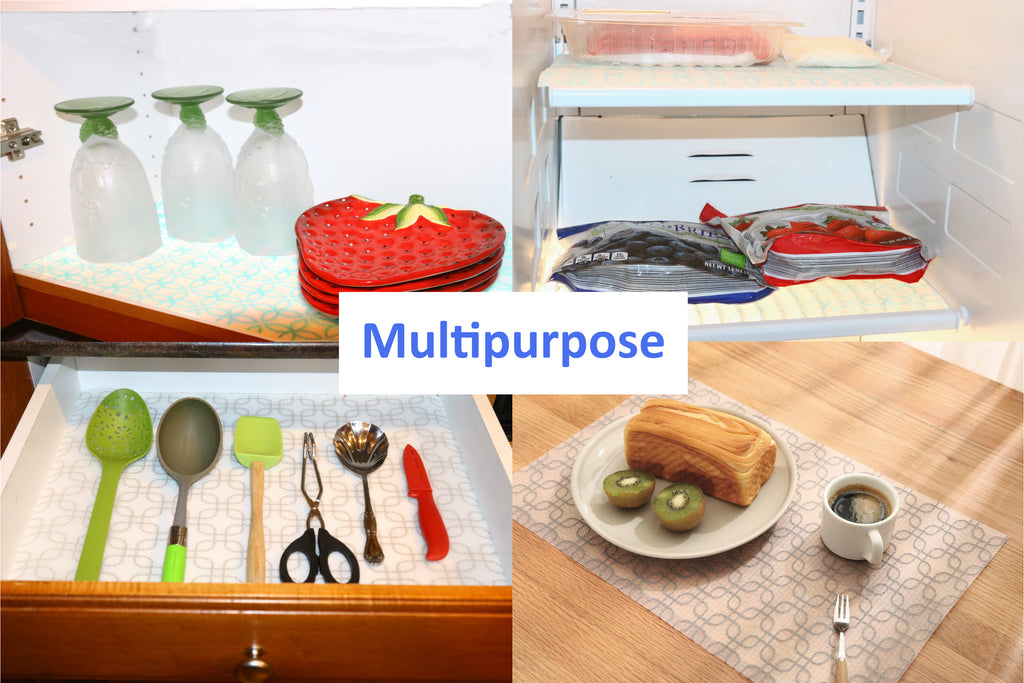 Multipurpose Antibacterial Refrigerator Mats - Milky Spoon