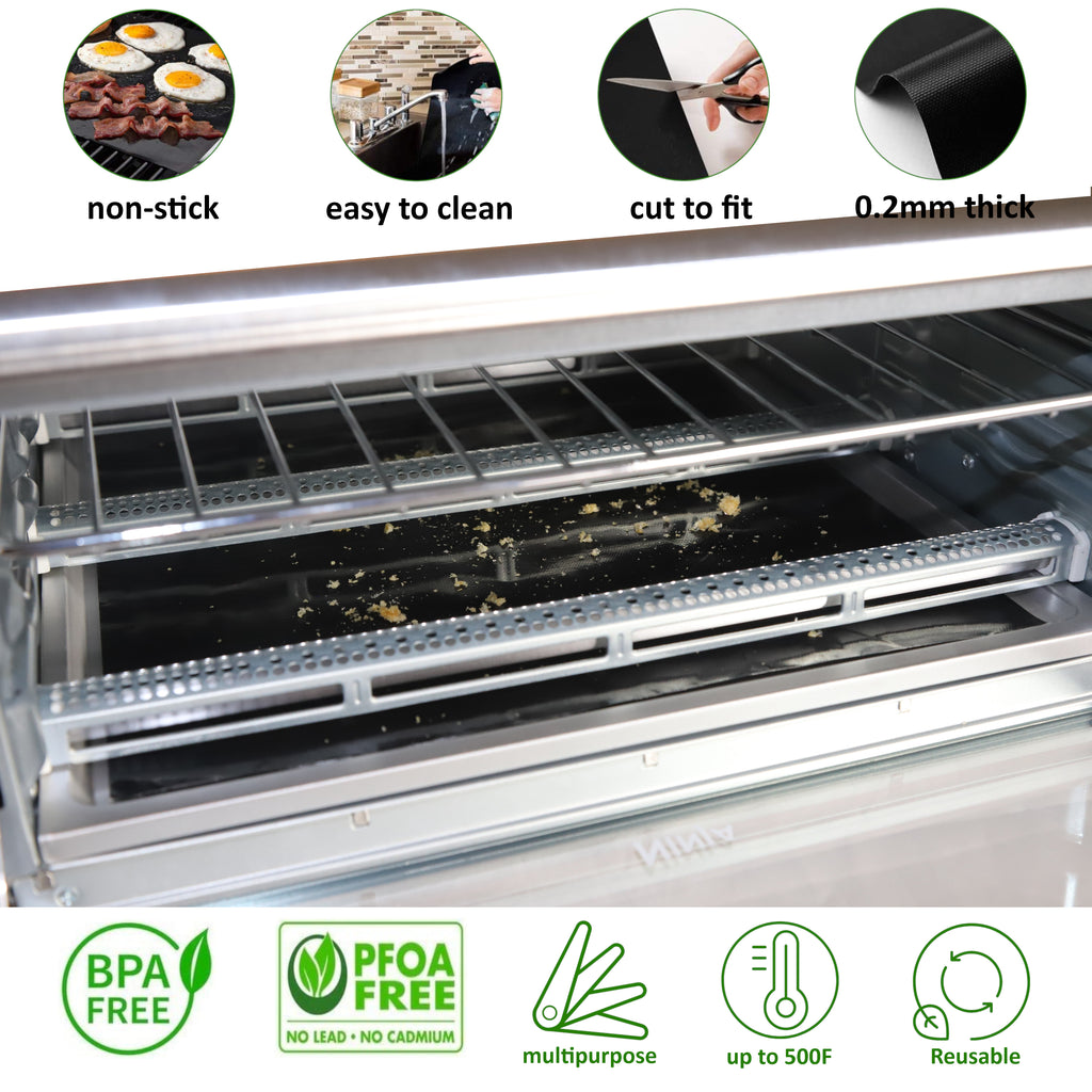 Silicone Baking Mat Fibreglass Non-stick Reusable Oven Sheet 